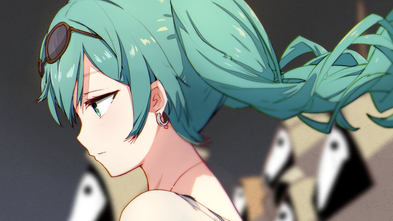 情人节主题初音未来壁纸 手机可用