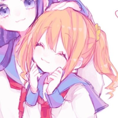 36组高清可爱动漫闺蜜头像 两人配对款一次看够