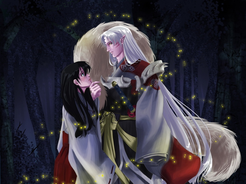 犬夜叉桔梗戈薇高清壁纸合集