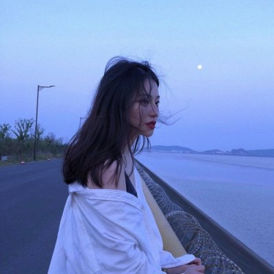 22张清爽蓝色系女生头像 高清氛围感拉满的唯美女头合集
