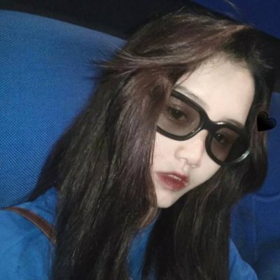 蓝色控狂喜！36张原宿风蓝色系女生头像合集