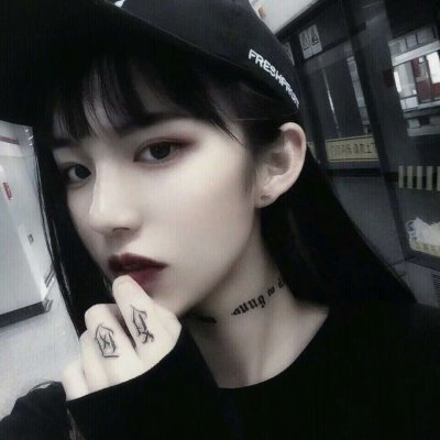 35张高清拽酷社会风女生头像合集