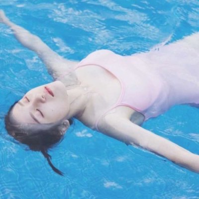 34张高清蓝色系小清新少女头像 氛围感拉满的女生头像合集