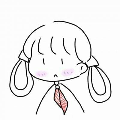 24张超萌卡通女生微信头像 可爱呆萌风格高清合集