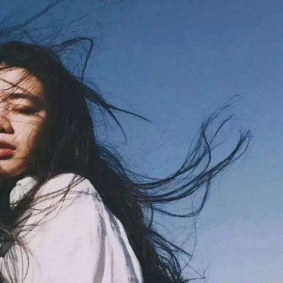 20张高清蓝色小清新女生头像 氛围感拉满