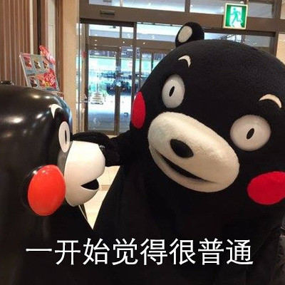 这套熊本熊表情包，看完你第一个想到谁？
