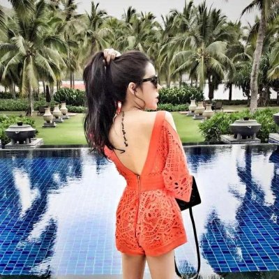 18张高清好看的时尚美女背影头像 女生头像素材合集