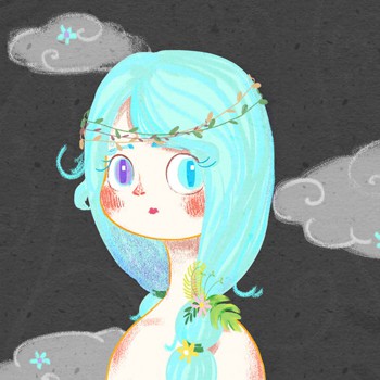 # 9张高清唯美女生漫画头像 适合用作微信头像