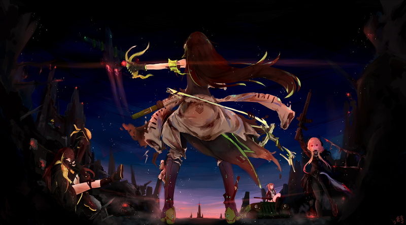 少女前线枪娘高清壁纸合集