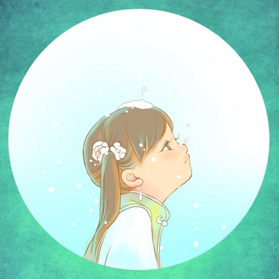 # 8张治愈感拉满的小清新动漫女生头像，简约又好看