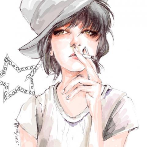 19张高冷帅气女生动漫头像 带不良社会女风格的头像合集