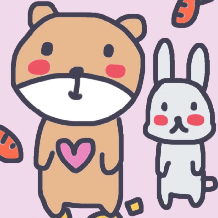 超治愈可爱手绘头像合集 适合微信QQ用