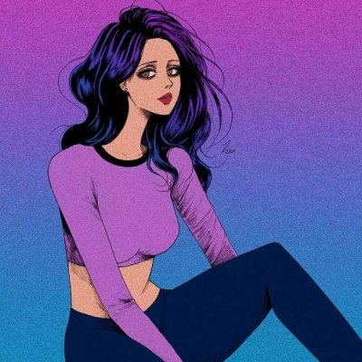 11张高清好看的复古动漫女生头像合集