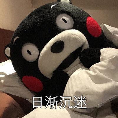 这套熊本熊表情包，看完你第一个想到谁？