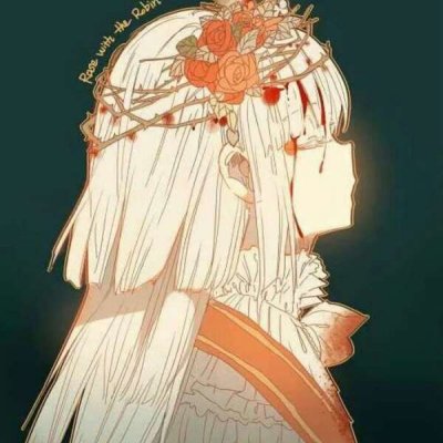 22张冷酷暗黑风动漫女生头像 高清诡异感拉满