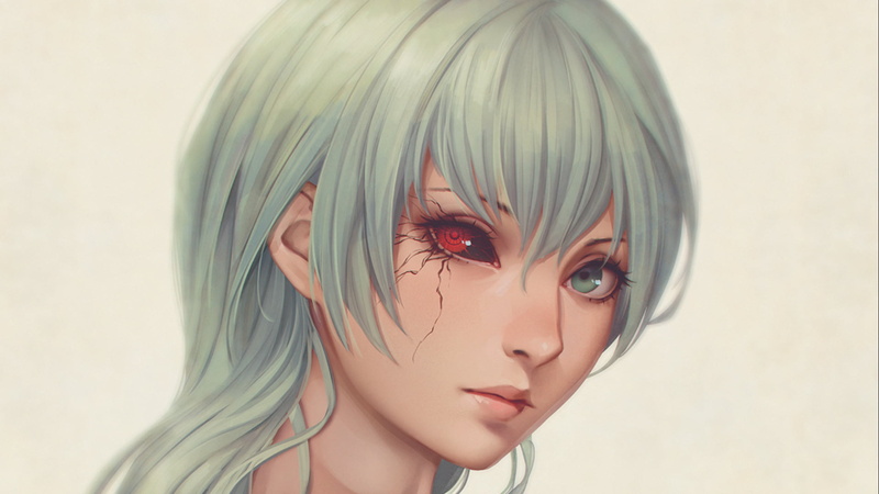 东京吃货re同人壁纸 高分少女们的氛围感瞬间