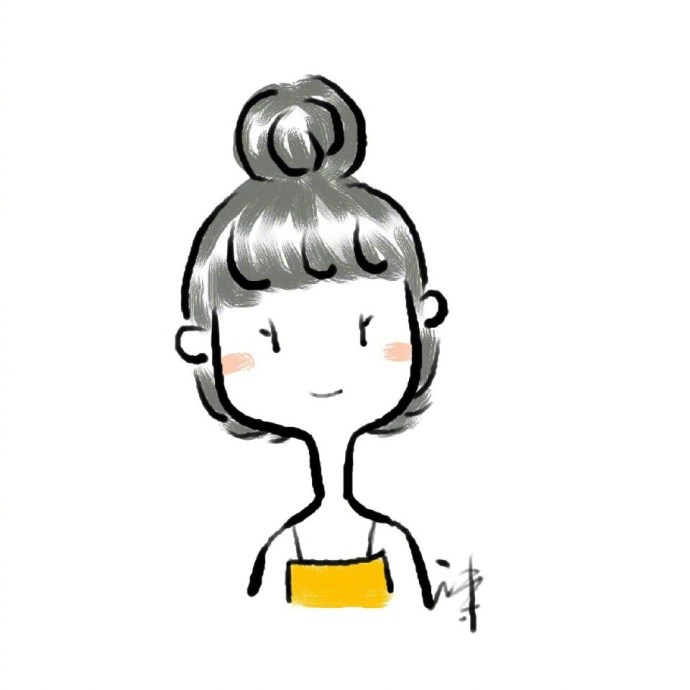 # 8张超萌卡通小女孩QQ头像 高清可爱款来啦