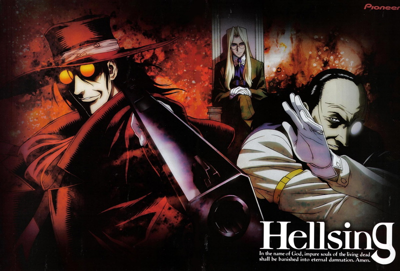 《Hellsing》经典吸血鬼动漫壁纸合集