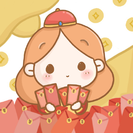 女生微信卡通喜庆头像合集 9张高清好看的图都在这