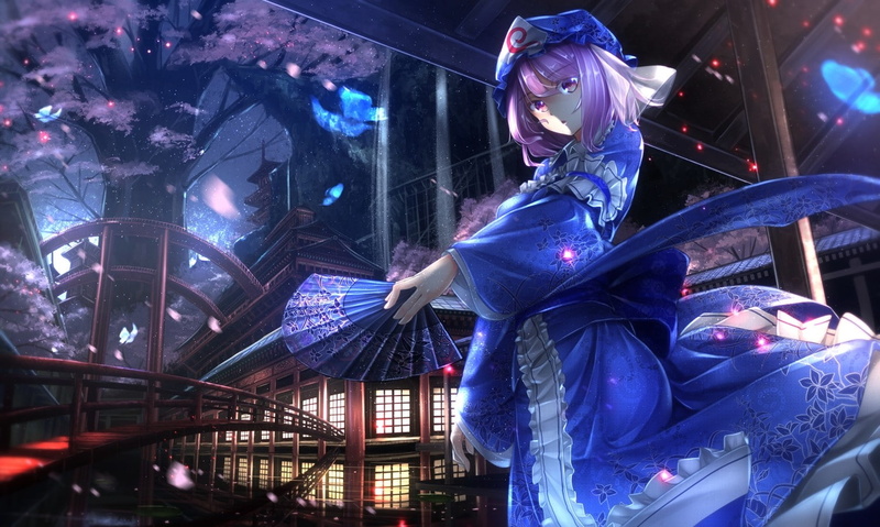 夜色下的东方project少女壁纸合集