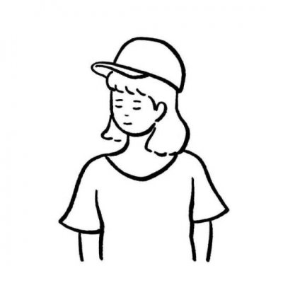 25张女生简笔手绘头像 个性清新又好用来当头像