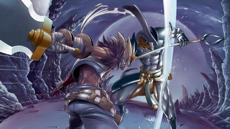 热血动漫风地牢格斗网游壁纸