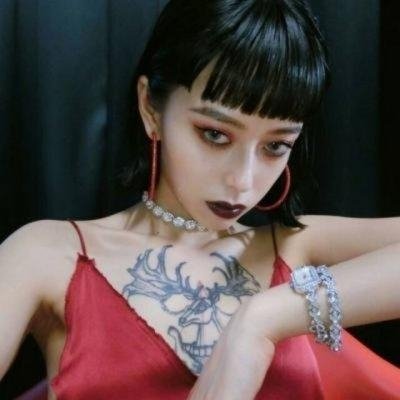 15张高清霸气纹身社会姐QQ女生头像合集