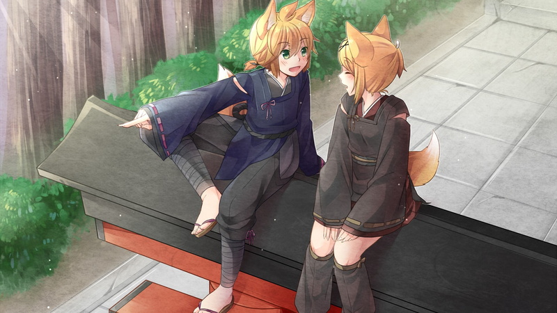 Vocaloid狐娘少女高清壁纸合集