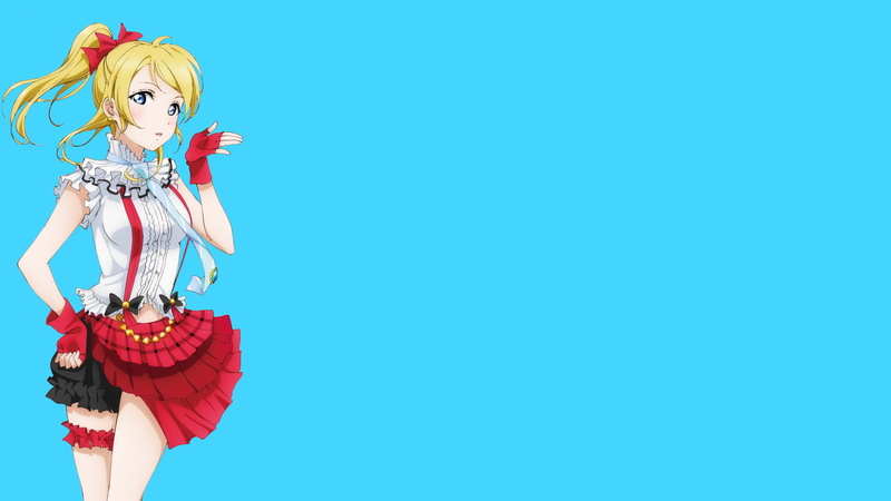 绚濑绘里超美1080P壁纸！LoveLive!少女高清图合集