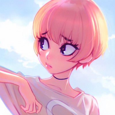 # 8张治愈感拉满的小清新动漫女生头像，简约又好看