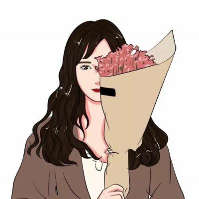 24张简约气质女生手绘头像 适合当微信头像的个性手绘图