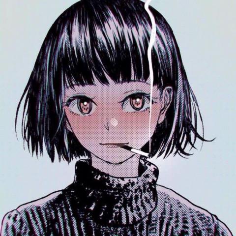 24张高清彩色霸气手绘女生头像 直接拿走当头像