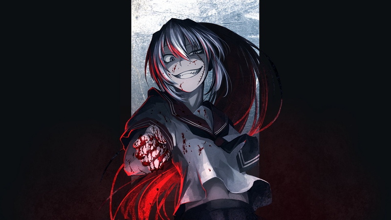 《恶魔之谜》番剧角色高清壁纸 血夜羁绊版