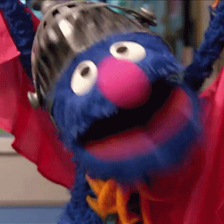 芝麻街葛罗弗动图表情包合集