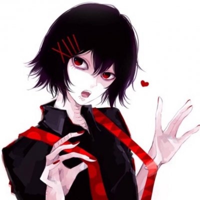 33张高清黑暗系丧气女生动漫头像 氛围感拉满