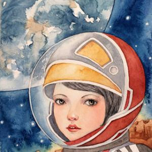 女飞行员卡通头像合集 一共10张人物头像素材