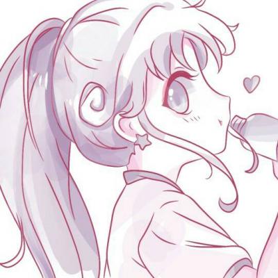 10张超萌女生手绘漫画头像 可爱感拉满
