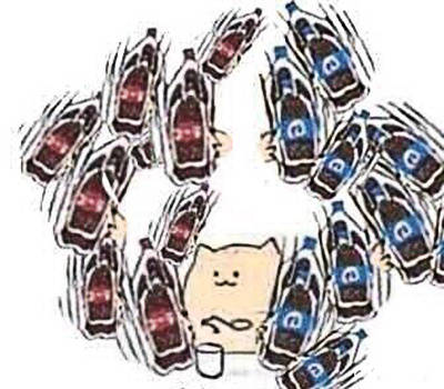 最近超火的饮料摇一摇高糊表情包合集