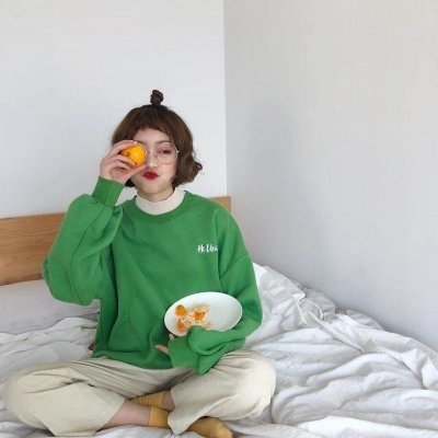 快手吃货女生头像来啦！28张高清可爱的吃货姑娘头像图