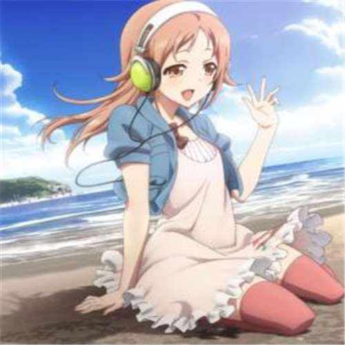 15款不同坐姿的动漫女生头像 含M坐鸭子坐等经典姿势