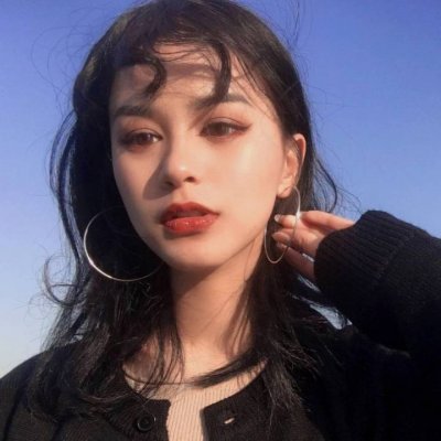36张高清小清新浅蓝色女生头像合集