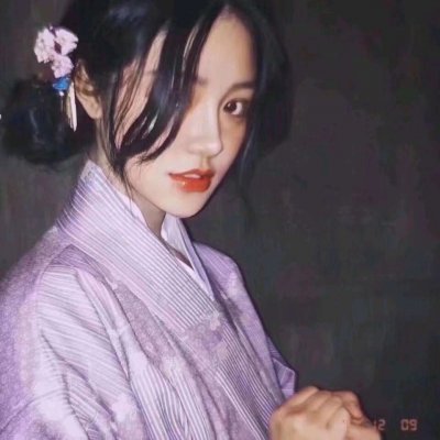 28张高清个性紫色女生头像 氛围感拉满