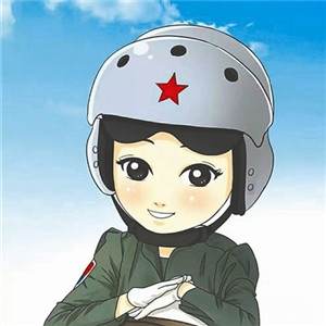 女飞行员卡通头像合集 一共10张人物头像素材