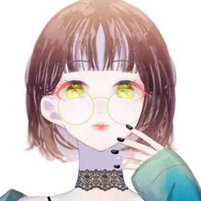 24张简约气质款女生手绘头像 适配微信头像高清素材