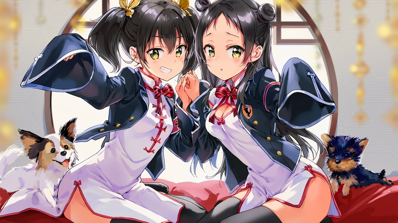 《寄宿学校的朱丽叶》高清壁纸合集：小园八树、特莉亚王等角色2K壁纸