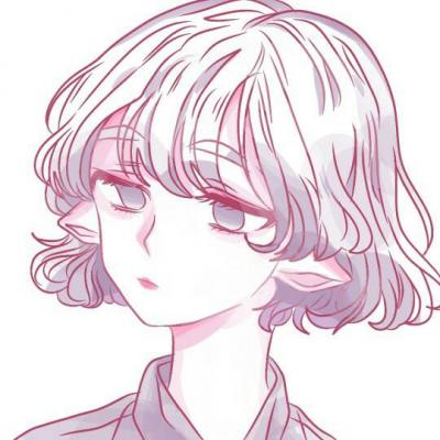 10张超萌女生手绘漫画头像 可爱感拉满
