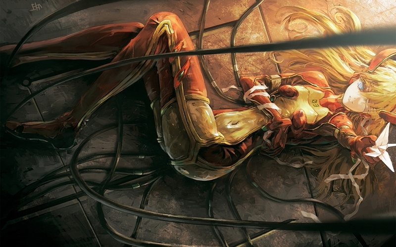 用铁丝和纸鹤打造的动漫风野性美学壁纸