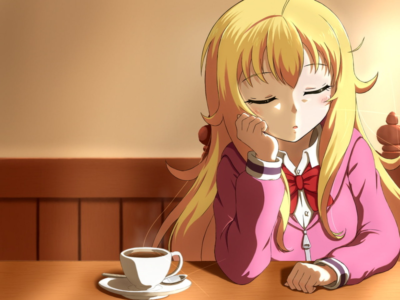 《珈百璃的堕落》白羽珈百璃 熟睡高清壁纸