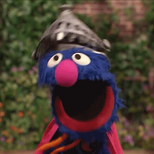 芝麻街葛罗弗动图表情包合集