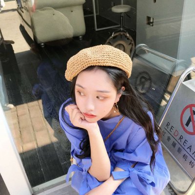 34张高清浅蓝色女生头像 温柔氛围感拉满